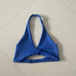 Crop Shop Boutique, royal blue crop, like new, size S